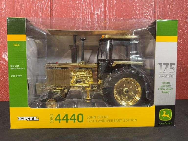 1/16 John Deere 4440 Gold 175th Anniversary NIB Ertl image