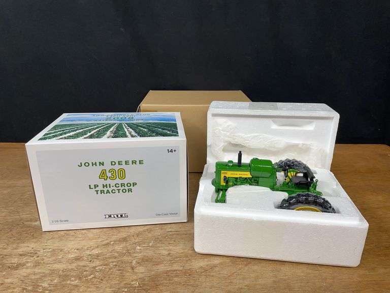 1/16 John Deere 430LP Hi-Crop 2008 2 Cylinder NIB Ertl image