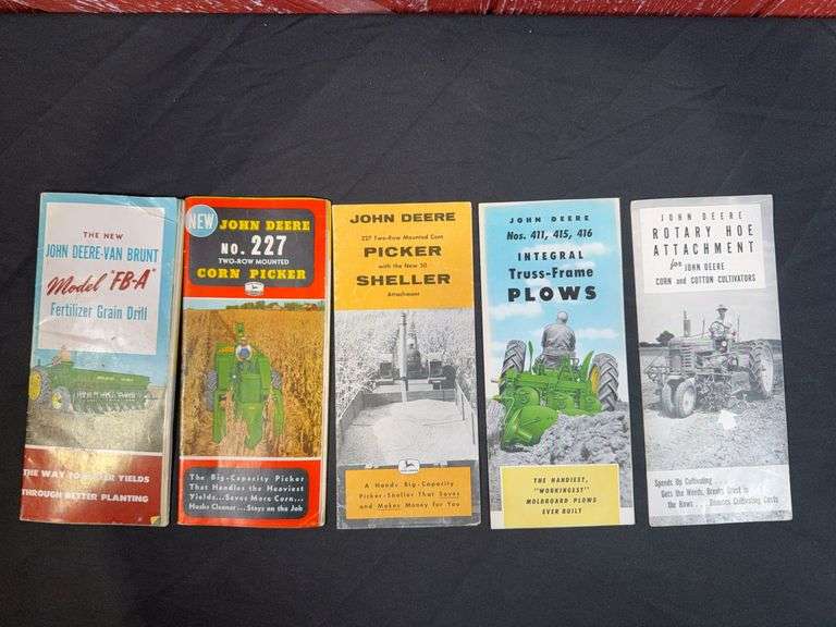 (5) John Deere Sales Literature image