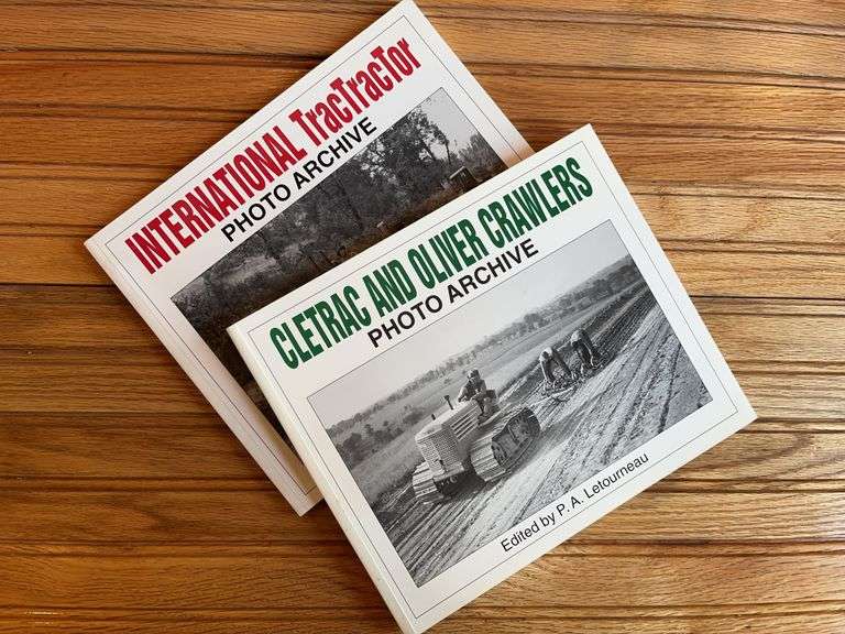 (2) IH + Cletrac Crawler Photo Archive Books image