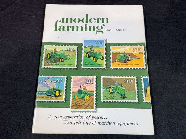 1961 John Deere Modern Farming Catalog image