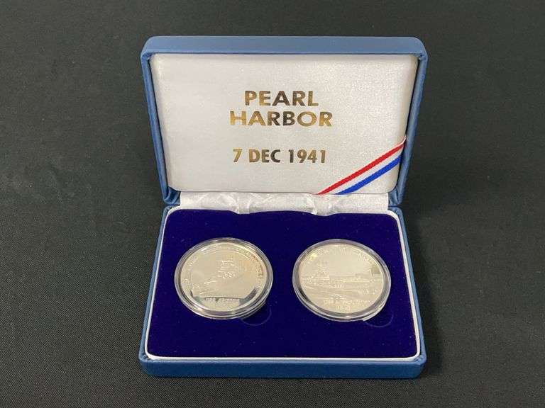 Pearl Harbor 7 DEC 1941 Official Commemorative Medallion image