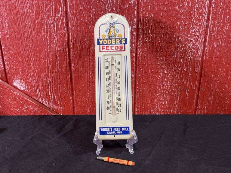 (2) Yoder's Feed Thermometer + Bullet Pencil image