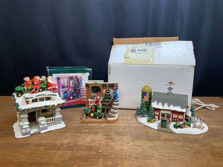 (3) John Deere Christmas Decorations image