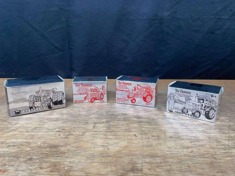 (4) 1/43 NFTS Tractors NIB Ertl image