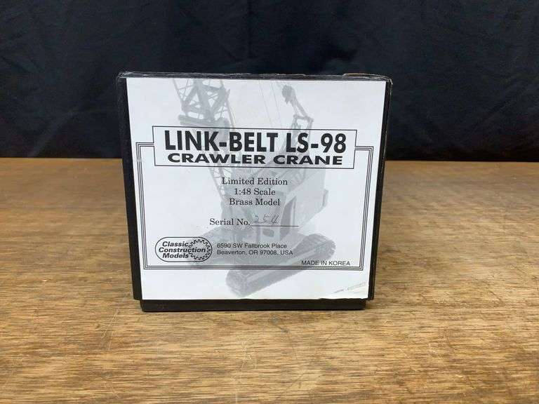 1/48 Link-Belt LS-98 Crawler Crane NIB CCM image