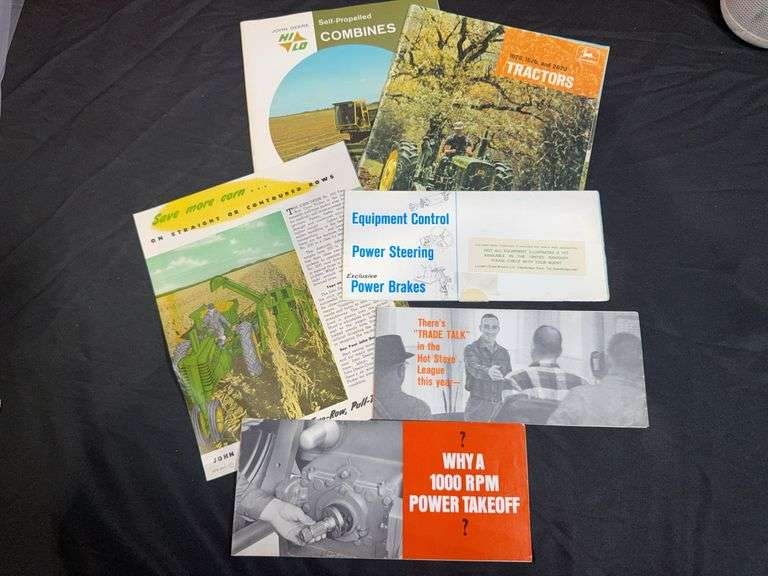 (6) John Deere Sales Literature image