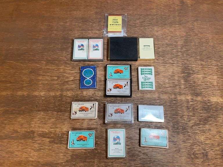 (12) Trucking Playing Cards image