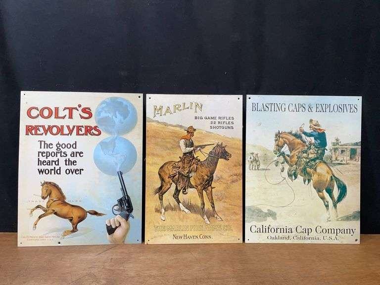 (3) Gun SST Signs image