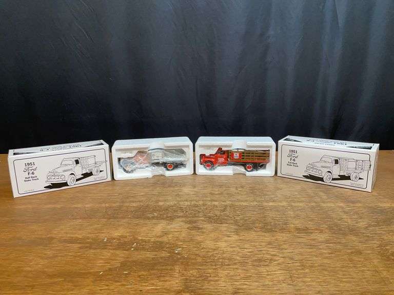 (2) 1/34 Ford Trucks NIB 1st Gear image