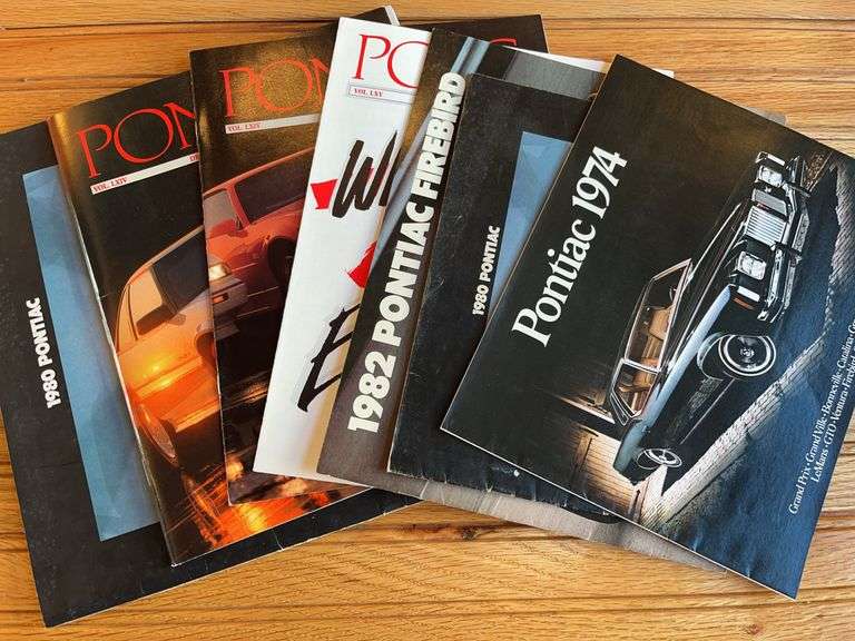 (7) Pontiac Sales Literature image