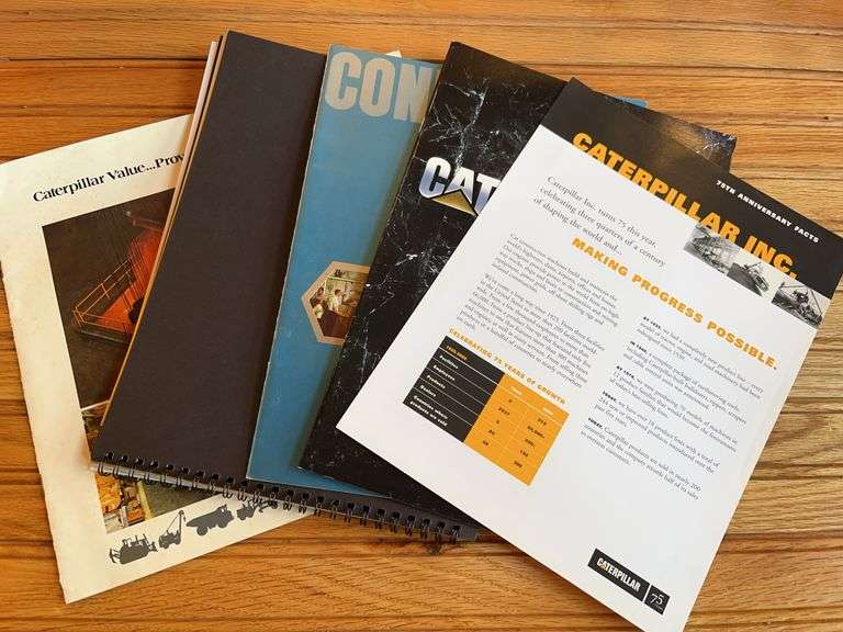 (5) Caterpillar Sales Literature image