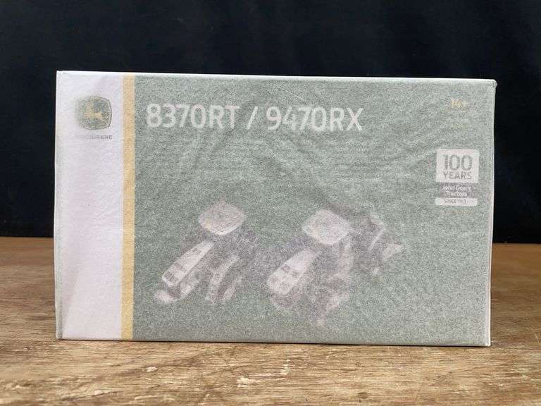 1/64 John Deere 8370RT + 9470RX 100 Year Silver Set NIB Ertl image