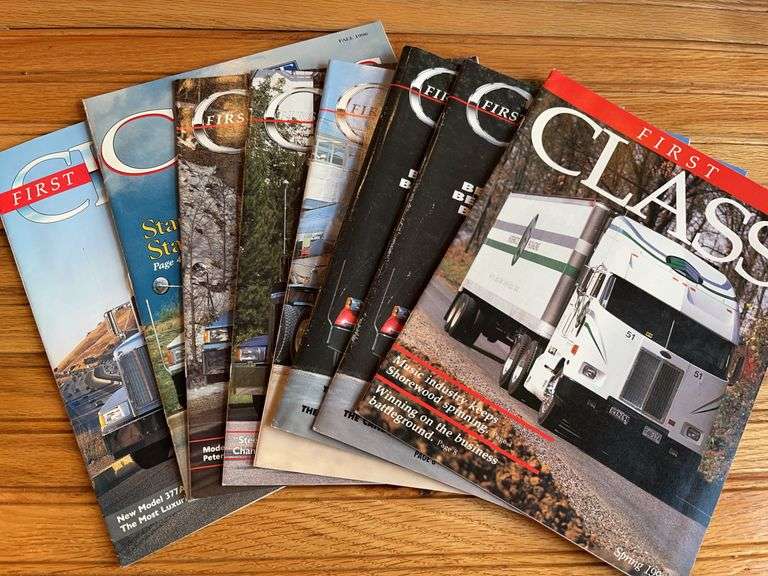 (8) Peterbilt First Class Magazines image