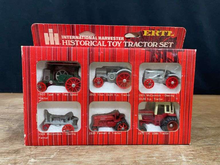 1/64 IH Tractor Historical Set NIB Ertl image