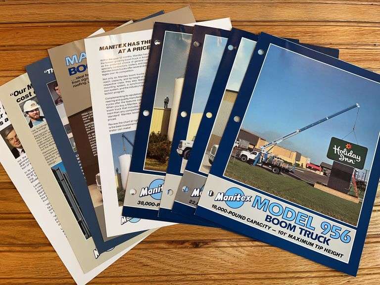 (9) Manitex Sales Literature image