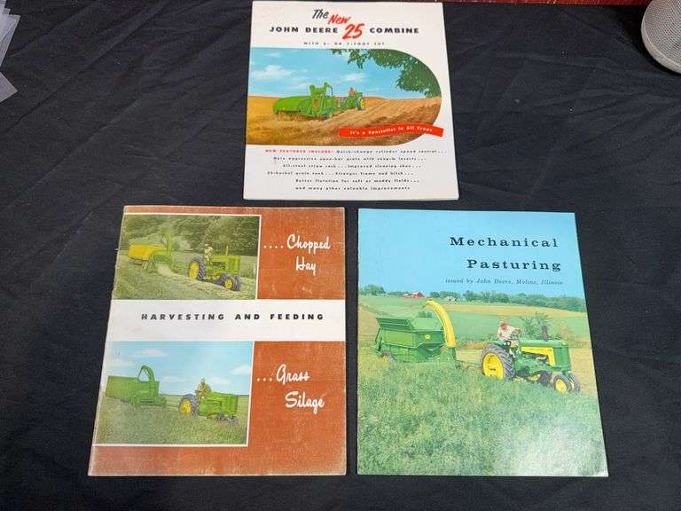 (3) John Deere Sales Literature image