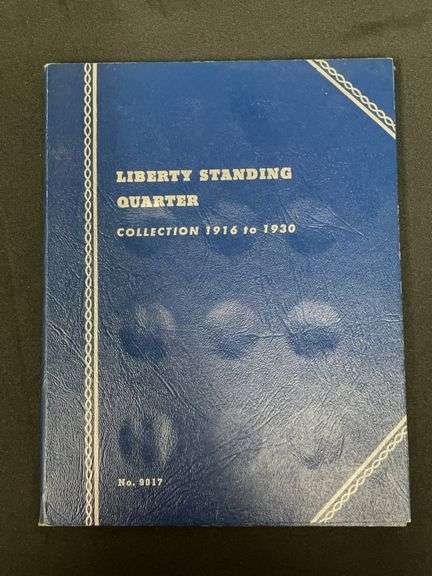 Liberty Standing Quarter Blue Book image