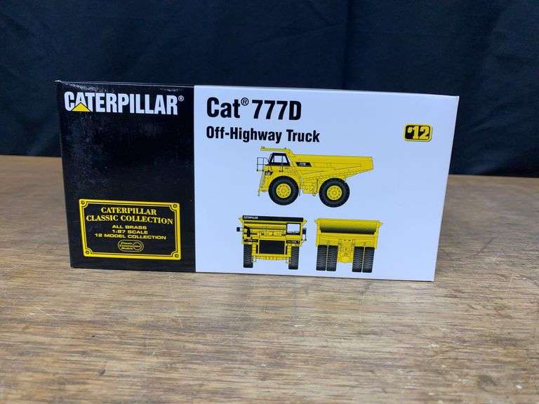 1/87 Caterpillar 777D Off-Highway Truck Brass NIB image