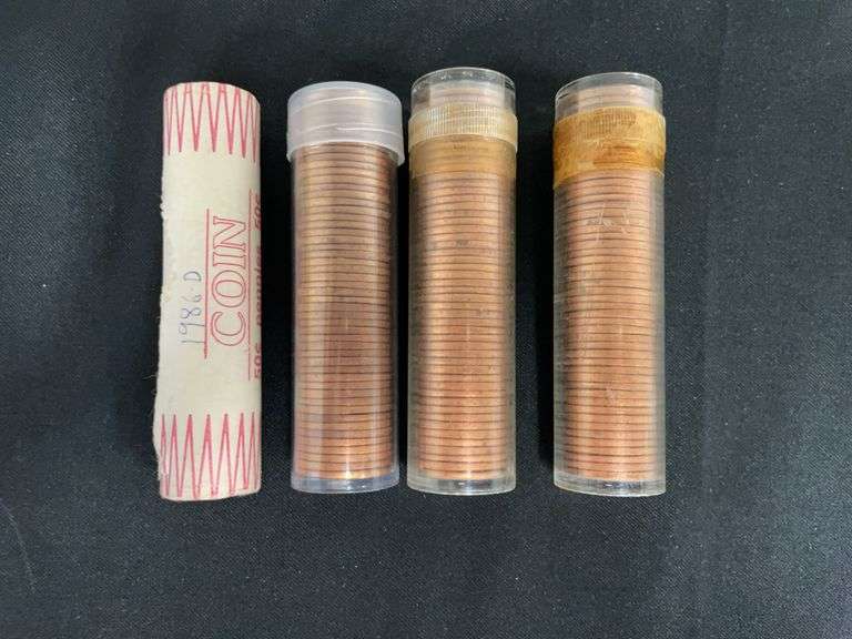 Lincoln Cents Uncirculated Tube Rolls image