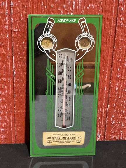 John Deere Mirror Thermometer image