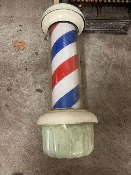 Antique Barber Pole image