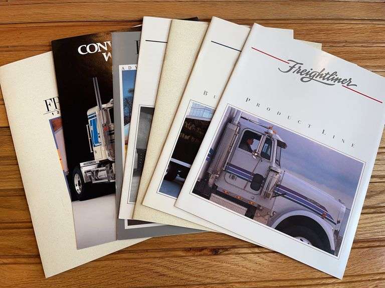 (7) Freightliner Truck Sales Literature image