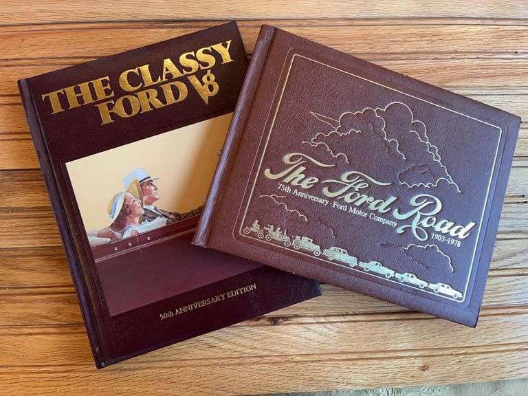 (2) Ford Leather Bound Books image