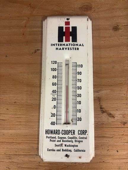 International Harvester Howard Cooper Corp. Thermometer image