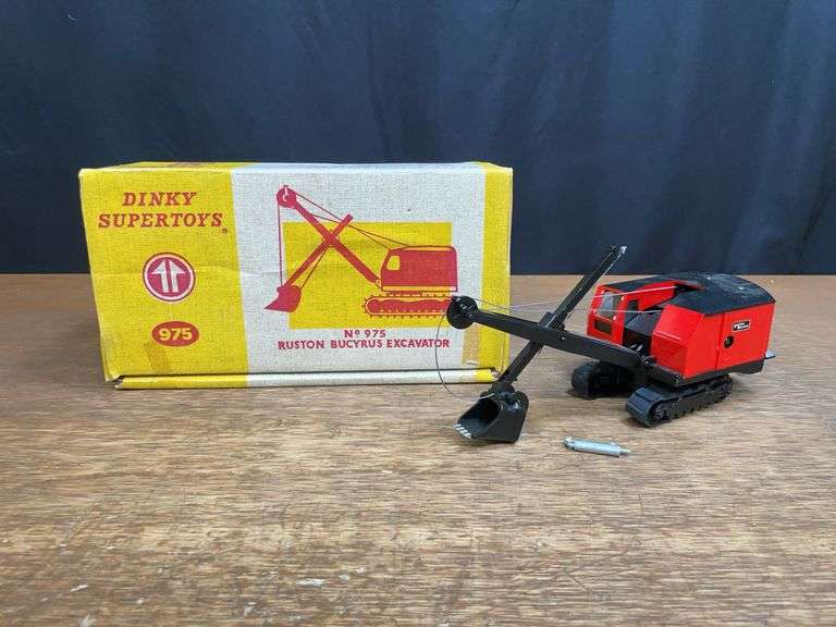 Ruston Bucyrus Shovel NIB Dinky image