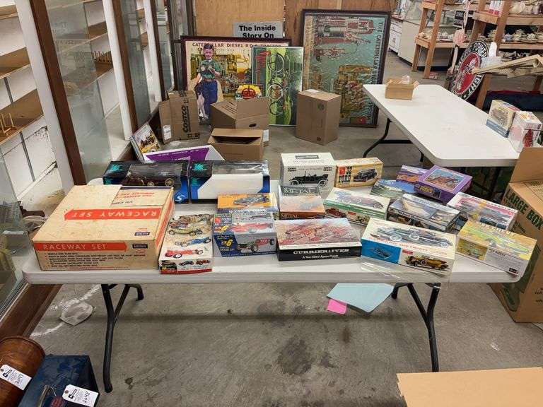 Large Lot of Model Cars/Puzzles image