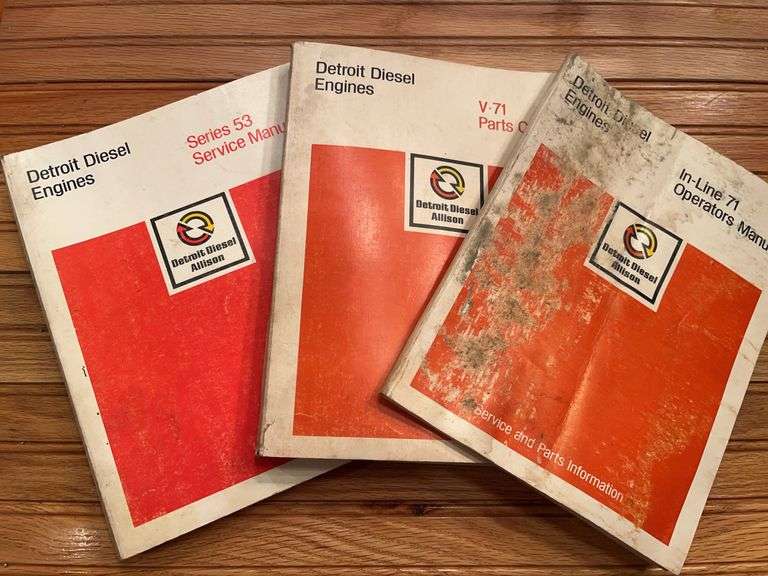 (3) Detroit Diesel Allison Engine Manuals image