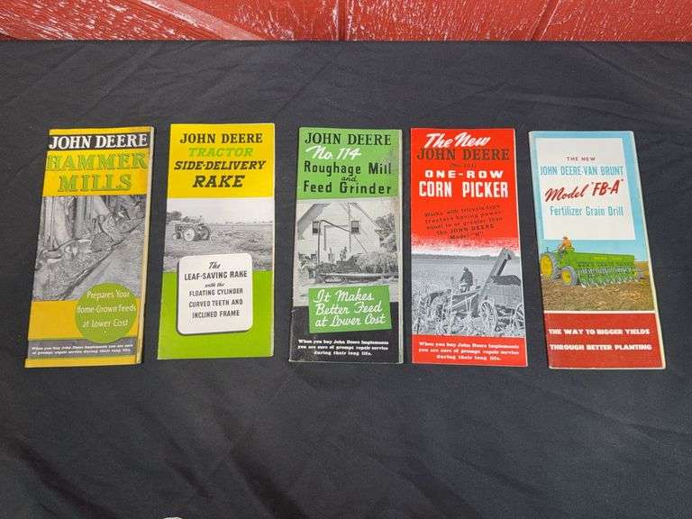 (5) John Deere Sales Literature image