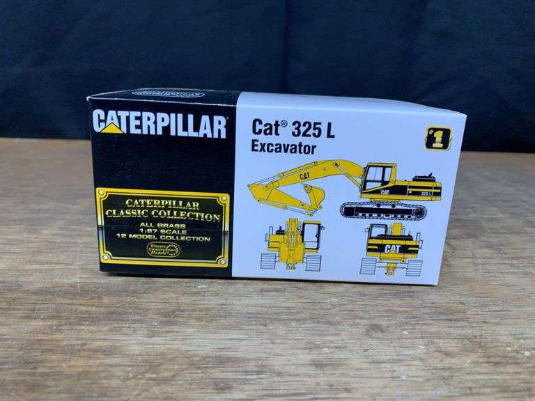 1/87 Caterpillar 325L Excavator Brass NIB CCM image