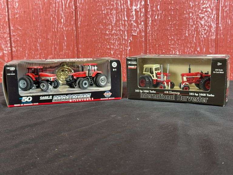 (2) 1/64 IH + Case-IH Sets NIB Ertl image