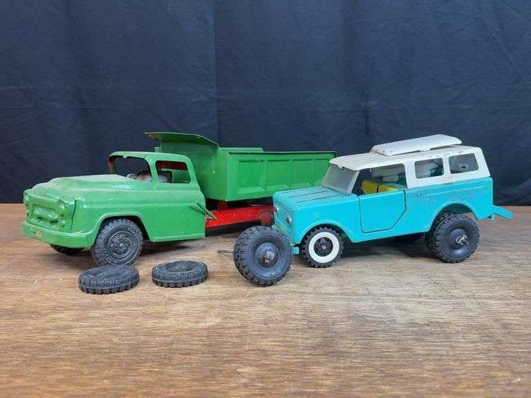 (2) Structo Scout + Dump Truck image