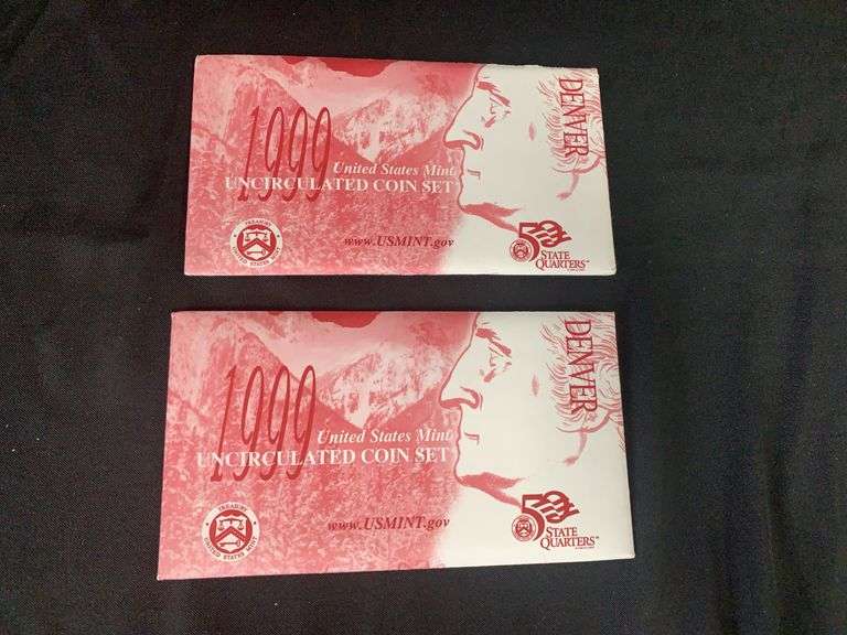 U.S Mint Uncirculated Coin Sets 1999 Denver State Quaters image