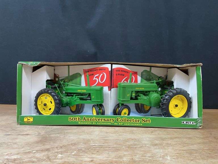 1/16 John Deere 50 + 60 50th Anniversary Set NIB Ertl image