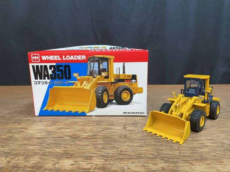 1/50 Komatsu WA350 Wheel Loader NIB Shinsei image
