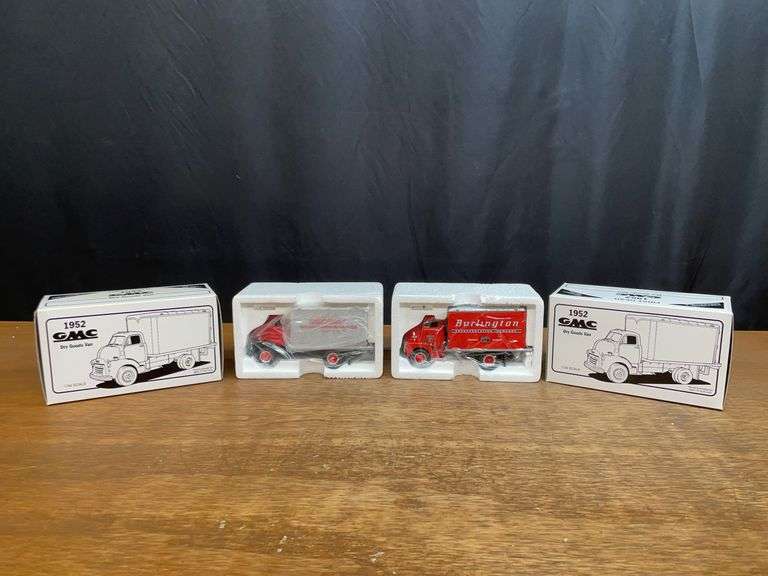 (2) 1/34 GMC Trucks NIB 1st Gear image