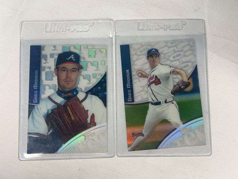 (2) 2000 Topps Tek #16-1 & 16-7 Greg Maddux image