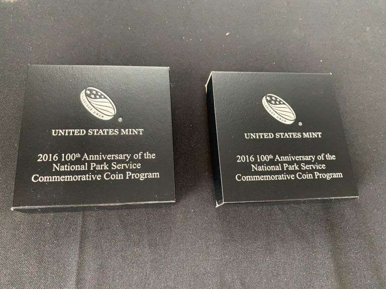 US Mint Silver Dollar 2016 100th Anniversary of the National Park Service image