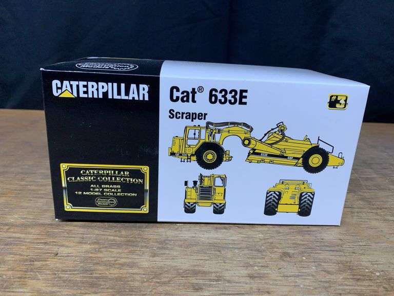 1/87 Caterpillar 633E Scraper Brass NIB CCM image