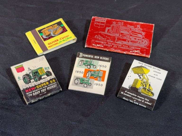 (5) Oliver Matchbooks image