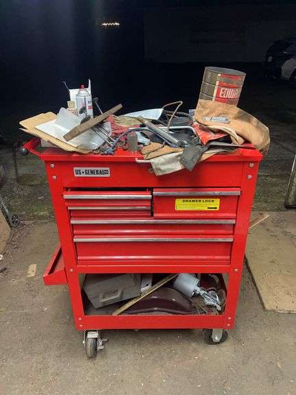 US General Rolling Toolbox With Contents image