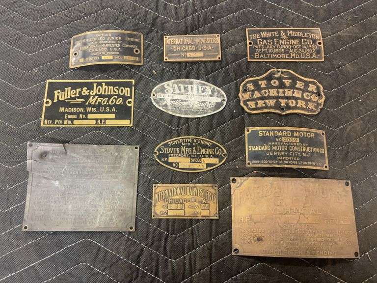 (11) Manufacturer Name Plates image