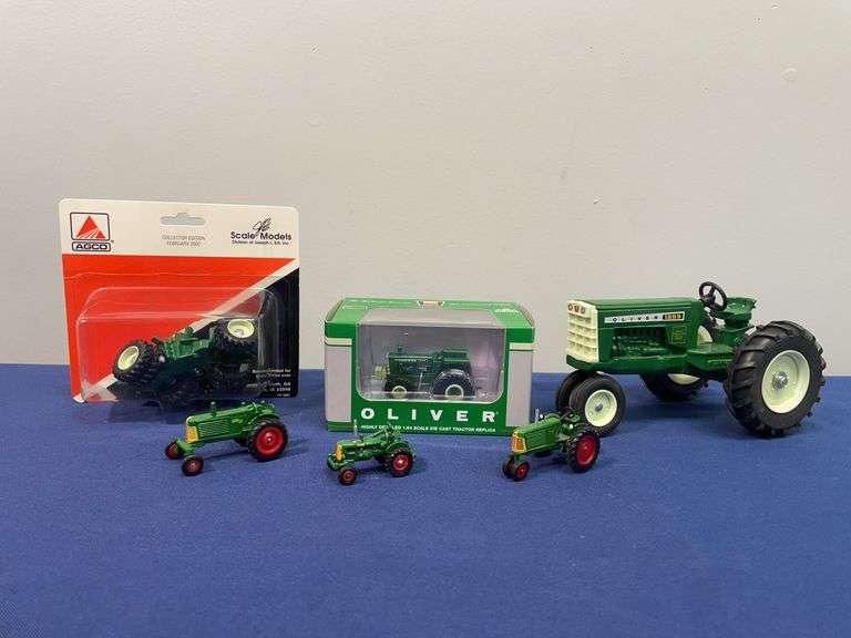 (5) 1/64 + 1/25 Oliver Tractors image