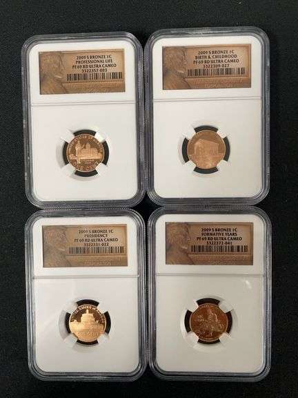 Lincoln Cent Commemorative Set, 2009 S Bronze PF 69 RD ultra Cameo image