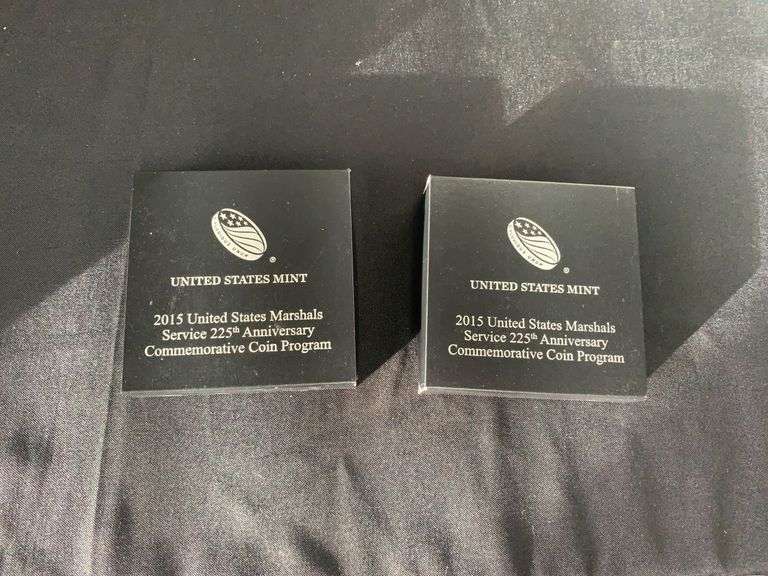 US Mint Silver Dollar 2015 US Marshalls Service 225th Anniversary image