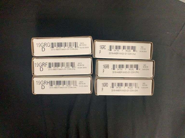 US Mint American Innovation $1 Rolls Mint State Rolls $25.00/ Roll image